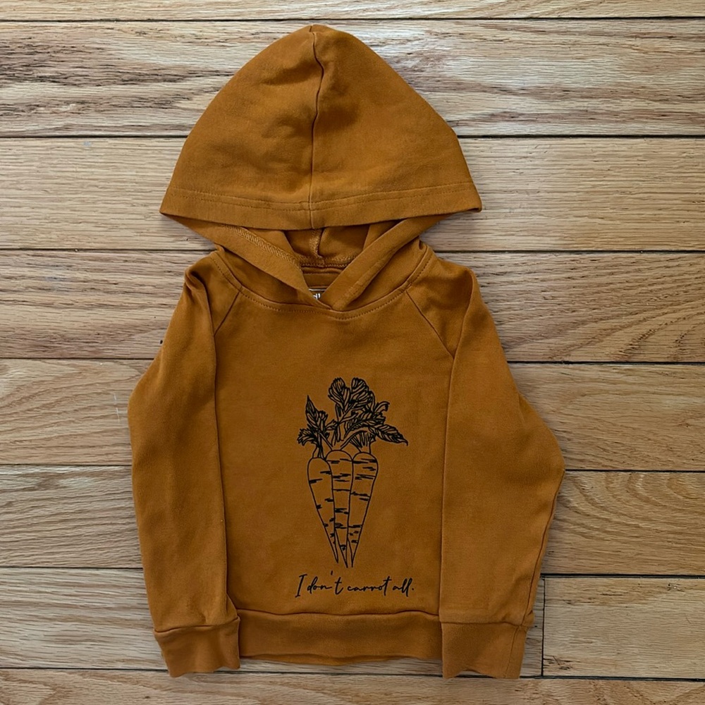 L’ovedbaby Organic Cotton Hooded Pullover 18-24m